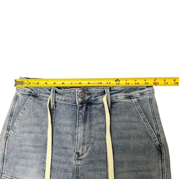 Judy Blue SATURDAY MORNING HIGH RISE JOGGER BOYFRIEND Blue JEANS 9/29 31x31 - Picture 8 of 13